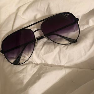 High key - Desi Perkins x Quay sunnies